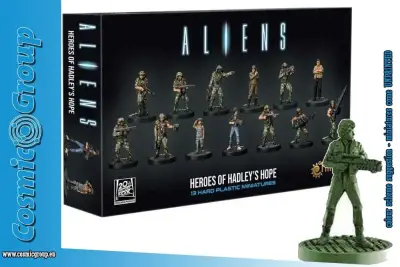 Figurine aliens heroes of headleys hope box